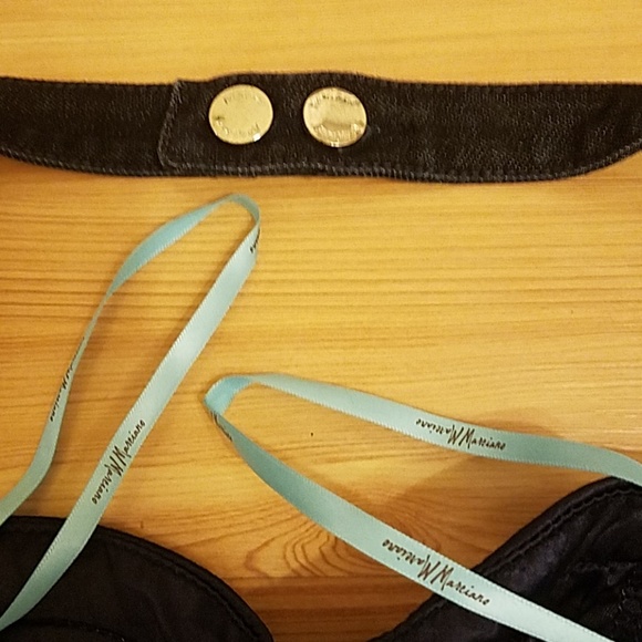 NWOT Marciano Studded Stretch Denim Dress 4 - Picture 4 of 6